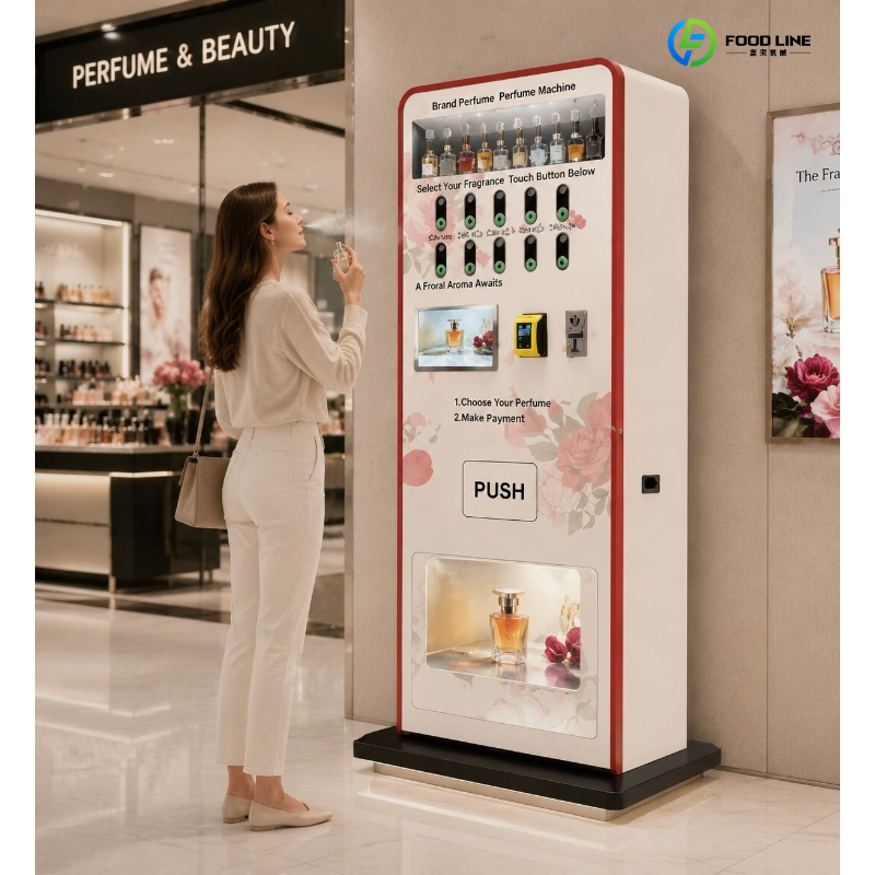 Perfume Fragrance Sale - Parfüm Otomatı Üstten Sprey Altta Satış