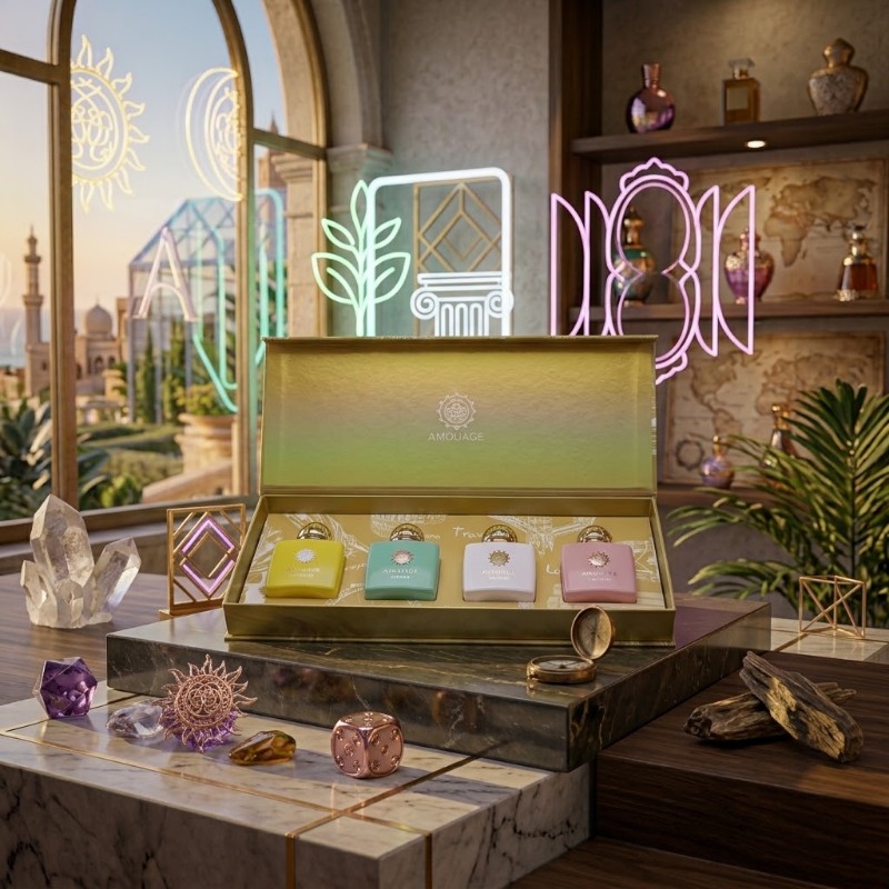 The Collection Perfume Fragrance - AMOUAGE 30ML X4 Parfüm Hediye Seti