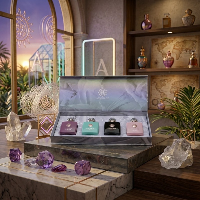 AMOUAGE Parfüm Hediye Seti Uni - The Collection Perfume Fragrance incelemesi ve fiyatı