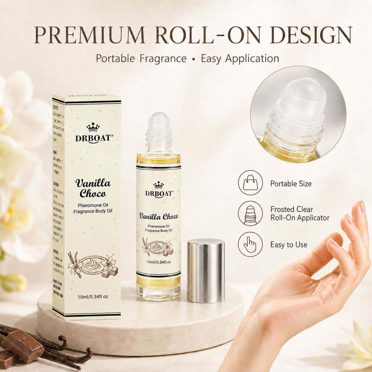 Kadınlar için Vanilya, Çikolat - Perfume Fragrance Oil incelemesi ve fiyatı